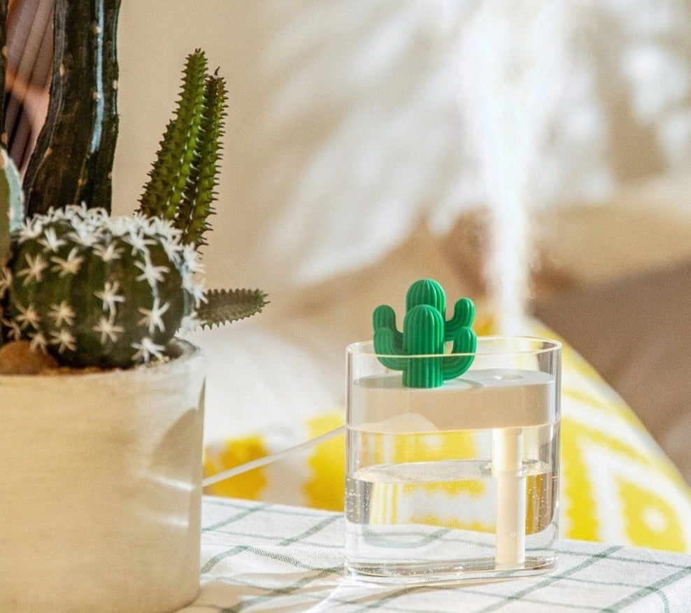 Diffusore di Aromi a Ultrasuoni con Olio Essenziale di Cactus