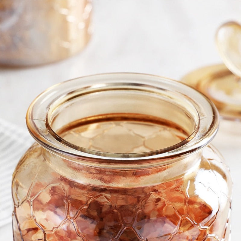 Farmhouse Airtight Glass Storage Container Jars