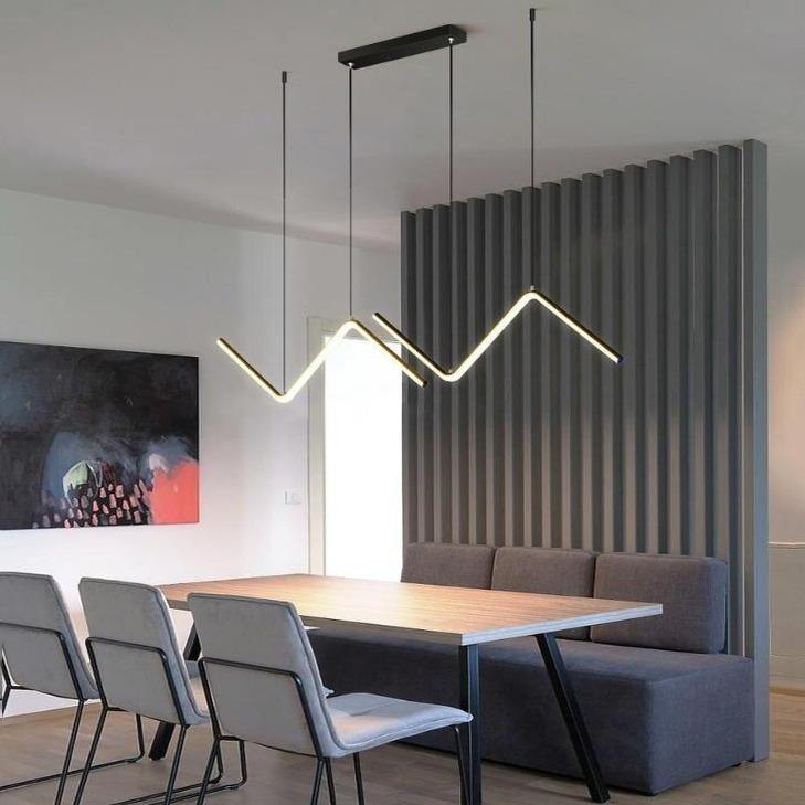 Triangular LED Pendant Lights