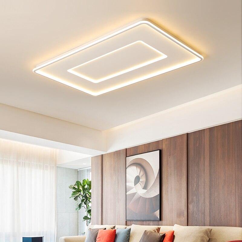 Geometric Rectangular Ceiling Light