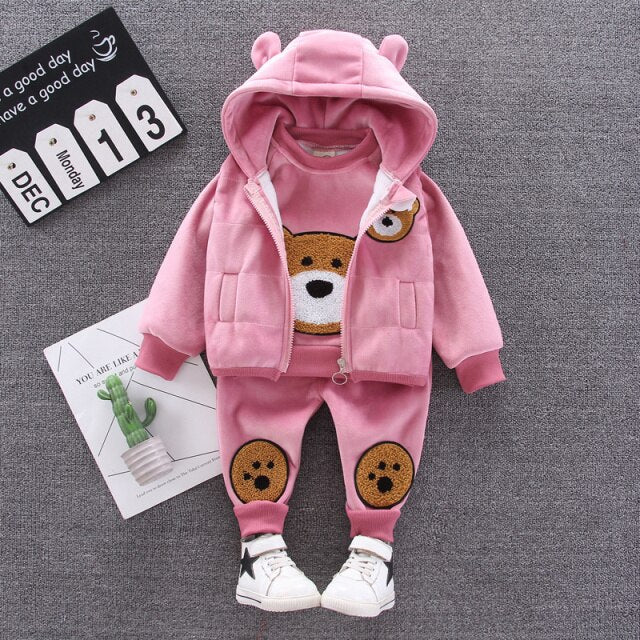 Teddy Bear Three Piece Set