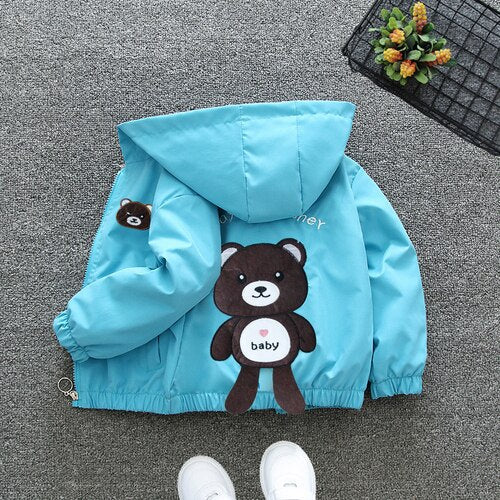 Boys Hooded Raincoat