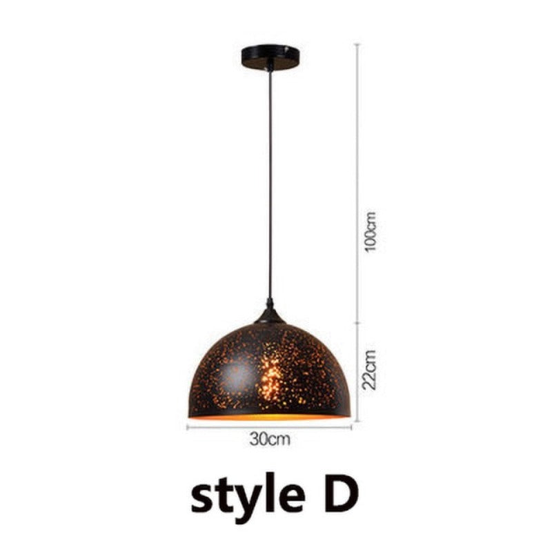 Industrial Starry Warm Pendant Lamp