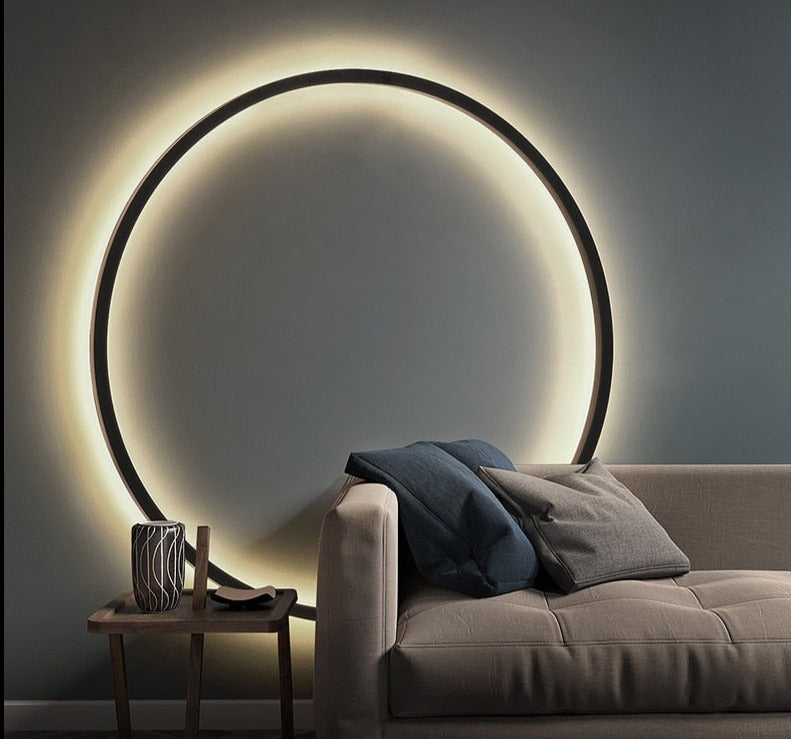 Nouvelle applique murale ronde Eclipse