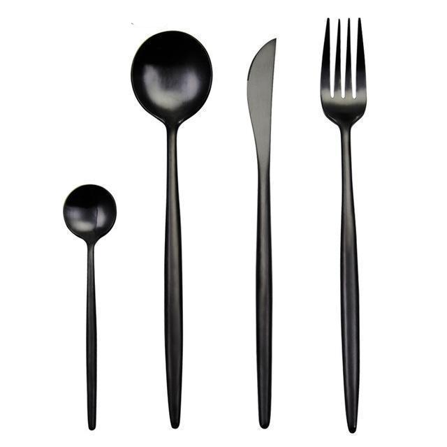 Set de Tacâmuri Arya Black