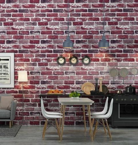 Carter Rustic Brick Wallpaper Roll