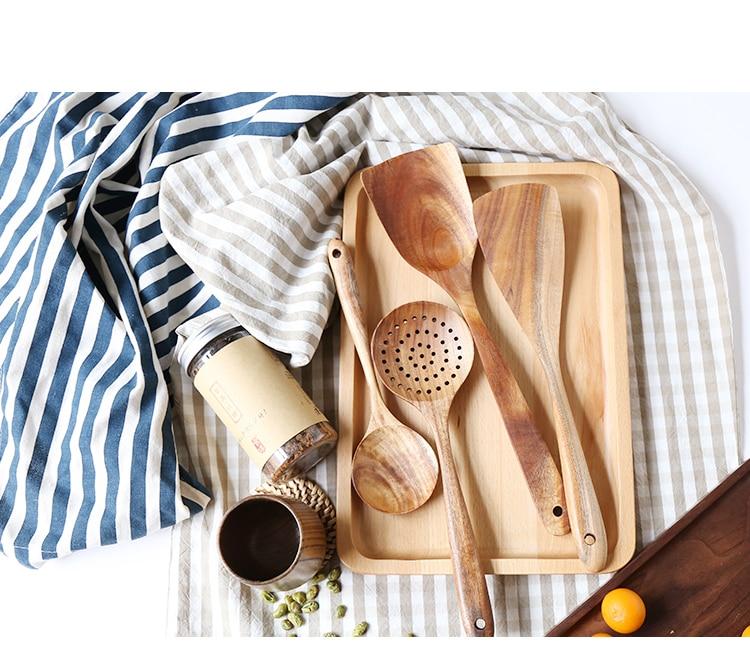 Natural Wood Tableware