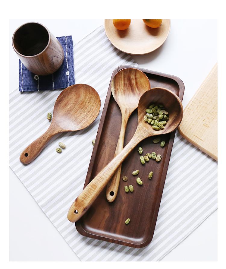 Natural Wood Tableware