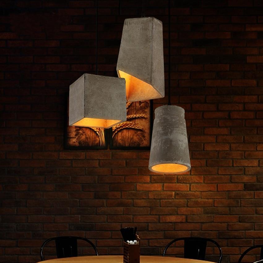 Nordic Cement Pendant Lights