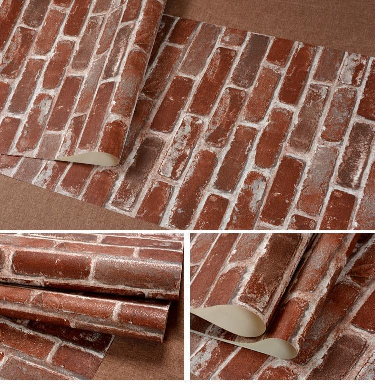 Carter Rustic Brick Wallpaper Roll