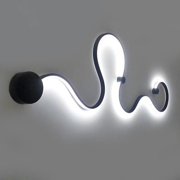 Modernes LED-Wandlicht aus Acryl