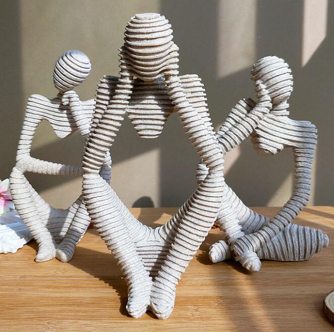 Abstract Character Sculptures