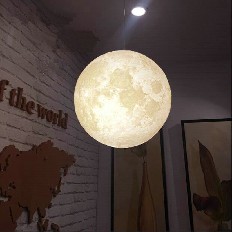 Lampada sospesa 3D Luna piena