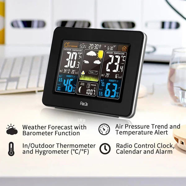 Premium Wireless Home Weather Station – Accurate Indoor & Outdoor Monitoring