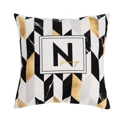 Black Gold Deer Pillowcases