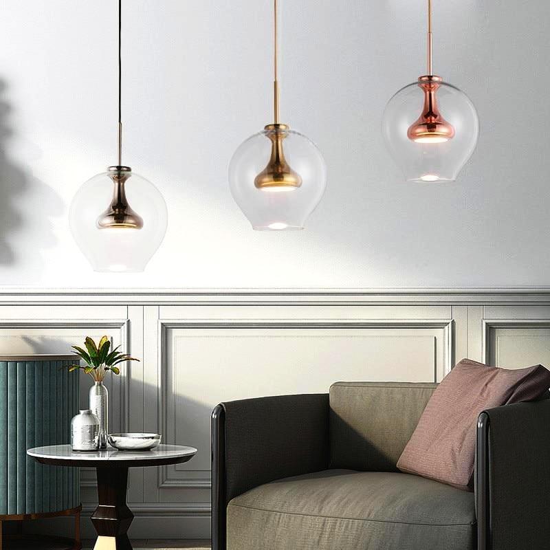 Lampadario a Vetro Tulipano - NordicAbode