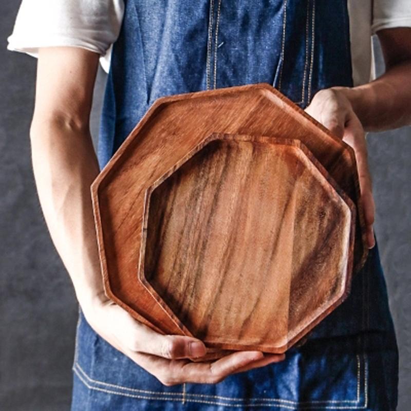 Japanese Style Acacia Wood Tray