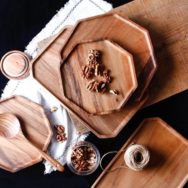 Japanese Style Acacia Wood Tray