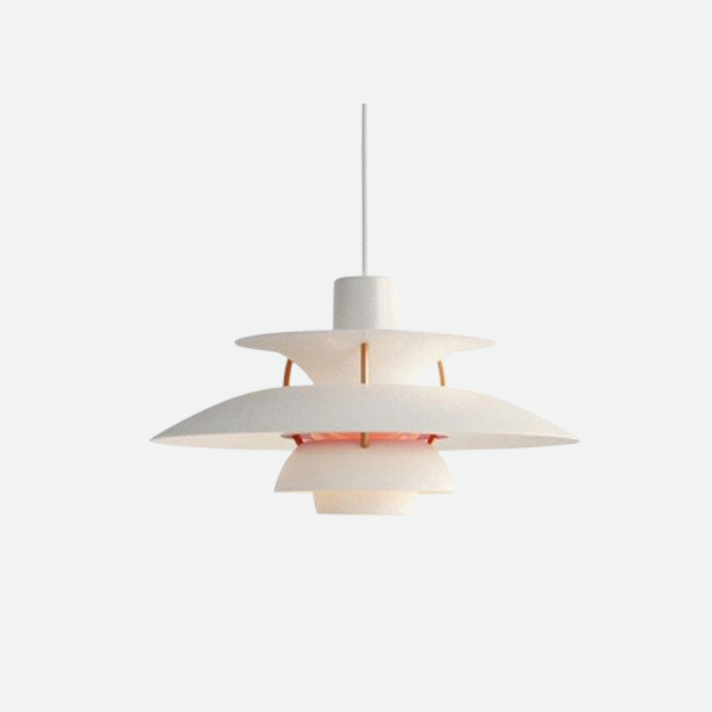 Colored Layered Pendant Light