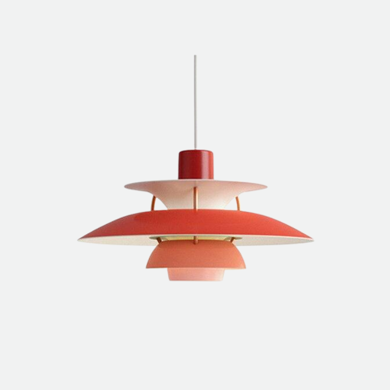 Colored Layered Pendant Light