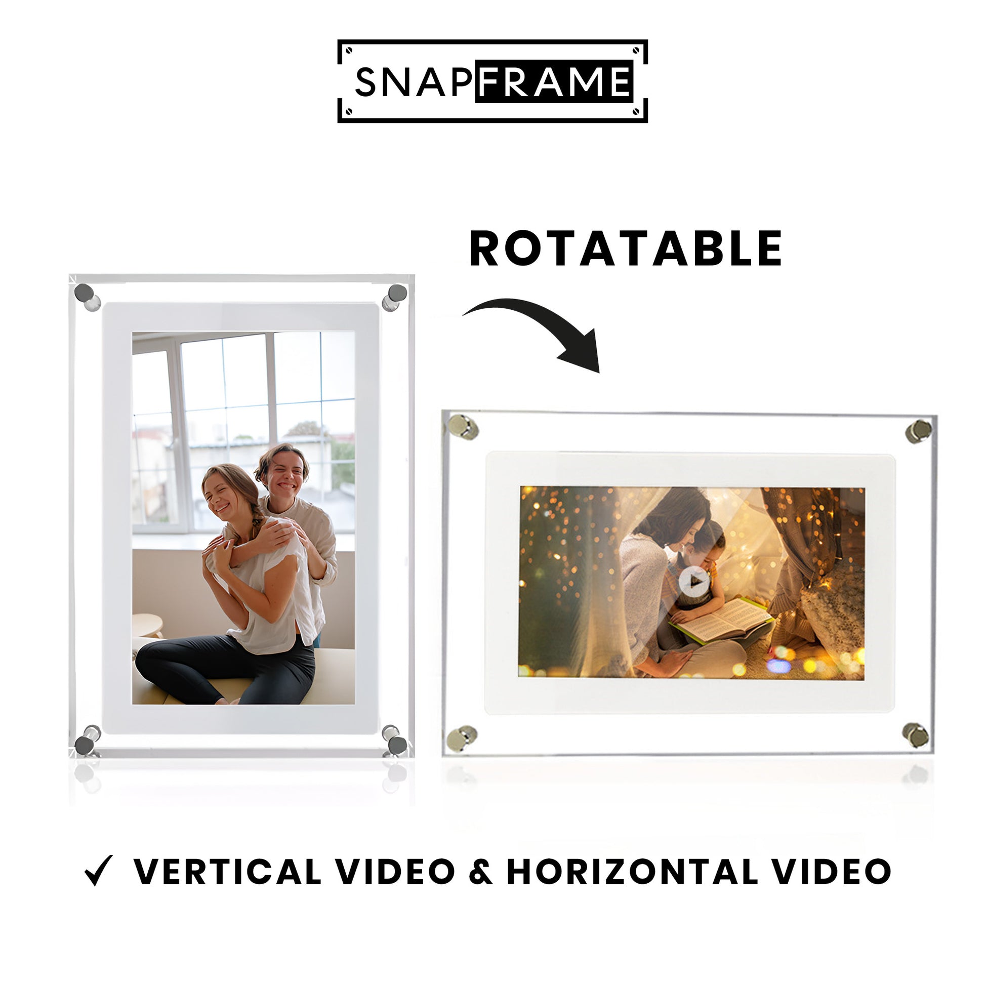 Snap Frame™ - a legjobb módja, hogy megjelenítse emlékeit