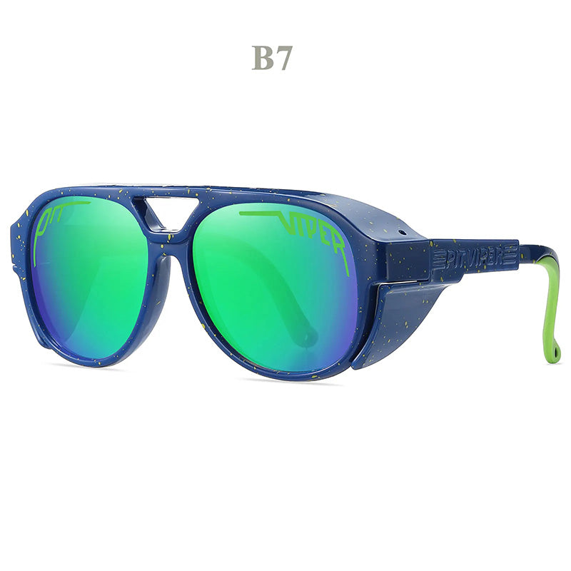 Winddichte UV400 Viper Motorrad-Sonnenbrille