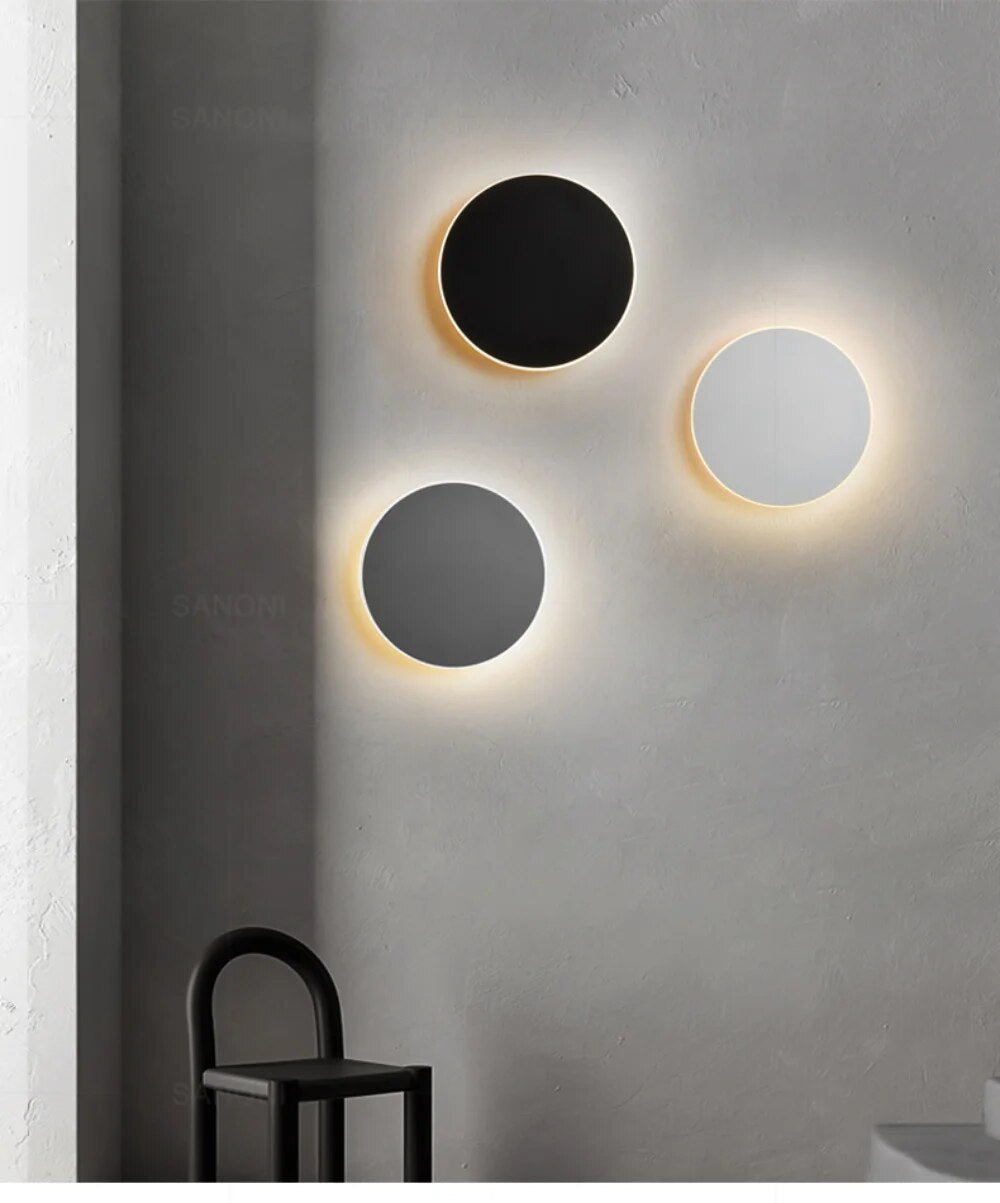 Sleeksphere - Lámpara de pared LED redonda