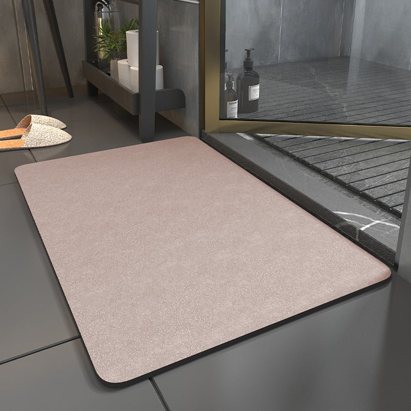 Quick Dry Bath Mat - Sustainable Micro Suede, Non-Slip, Fast-Drying