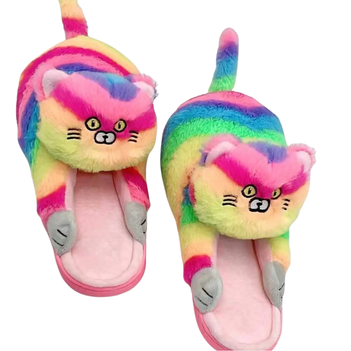 Kattenslippers med klem - Dame