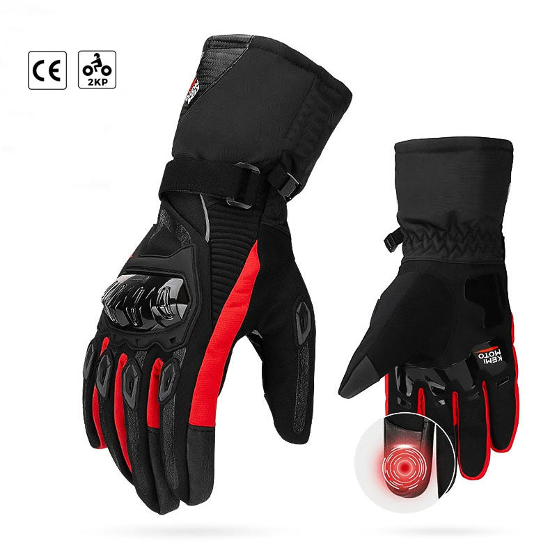 Guantes de moto de invierno impermeables | Aprobado por CE y 2KP