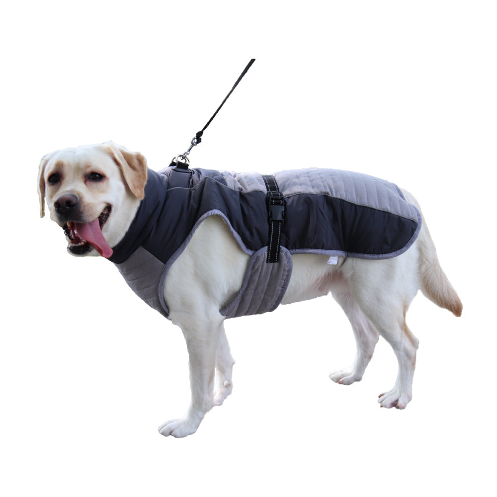 Gilet per animali ReflectShield con dettagli riflettenti