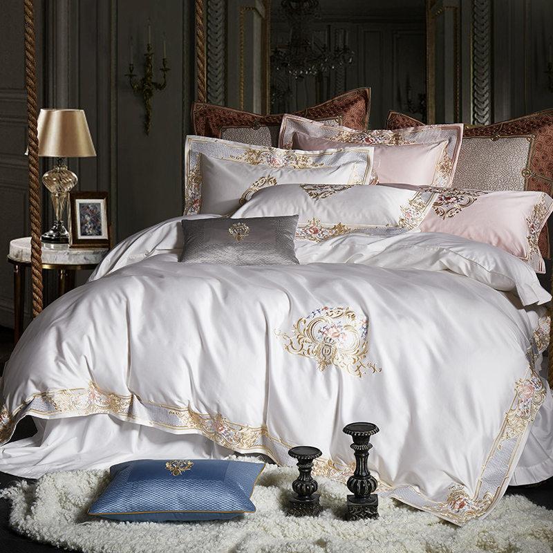 Royal Crown Duvet Cover Set (Egyptian Cotton, 1000 TC)