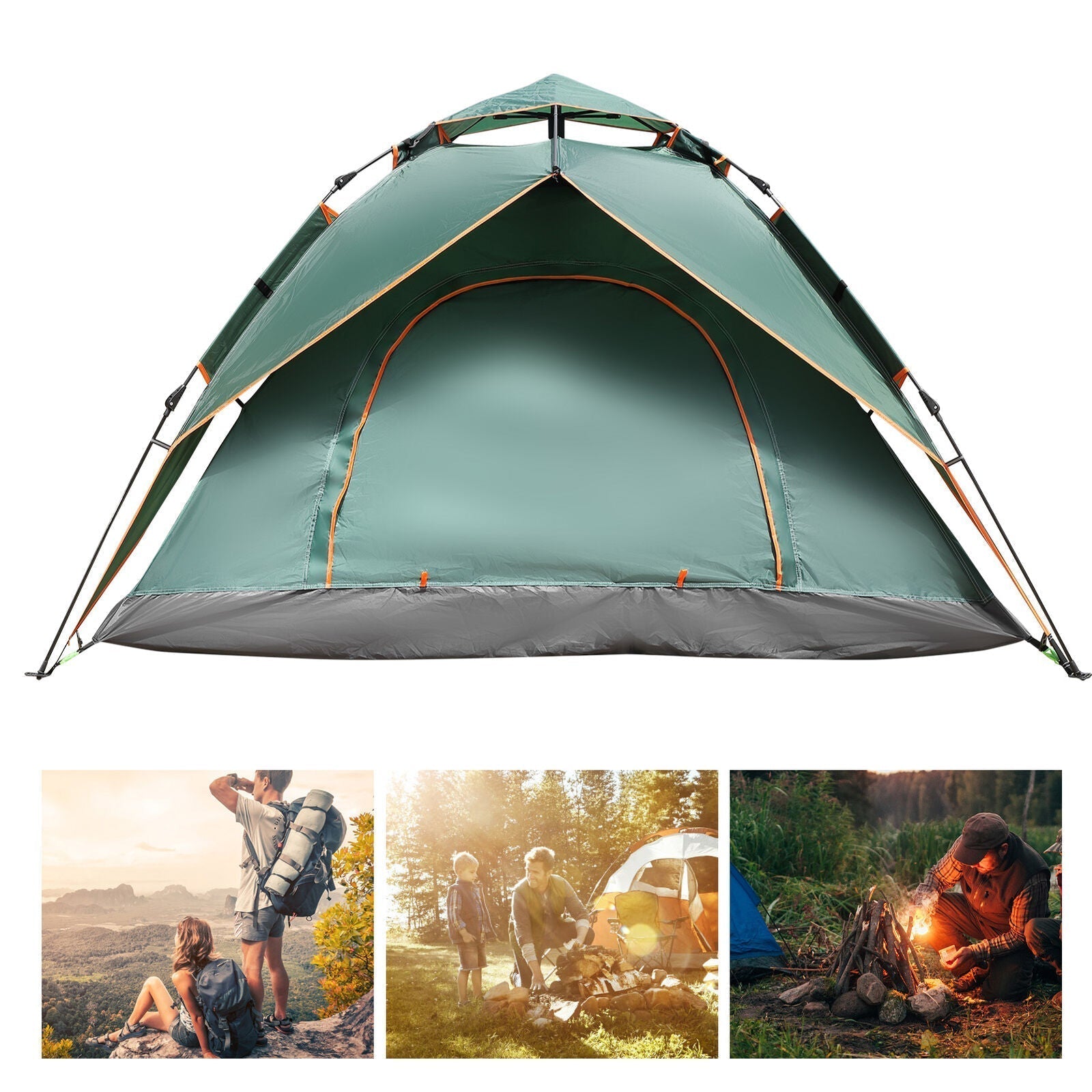 Instant Adventure & Travel Tent: Pop-Up in Just 3 Seconds!