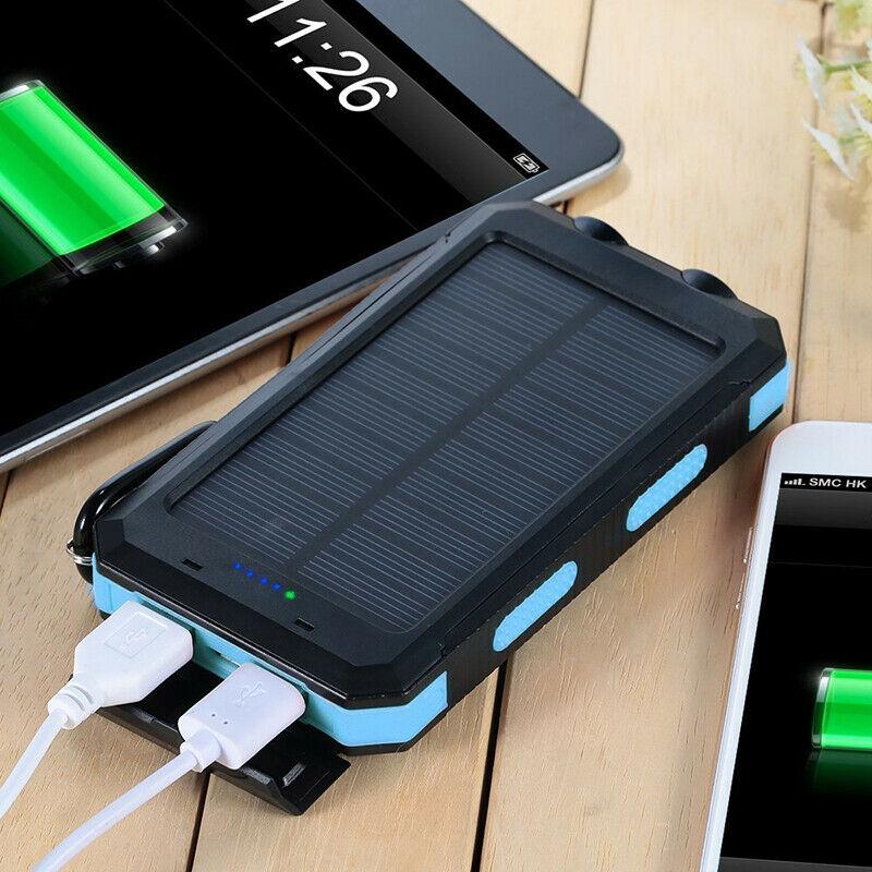 500000 mAh Solar-Ladegerät, wasserdichte Powerbank, extern