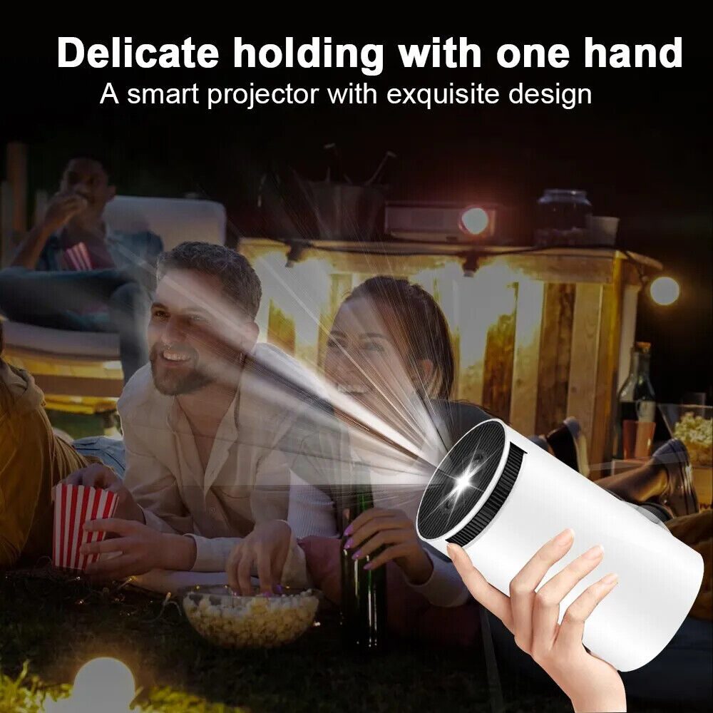 Magcubic - Ultimate Portable WiFi 6 Mini Projector - 200 ANSI Lumens - Stream Projector - BT 5.0 - Android - Home Theater