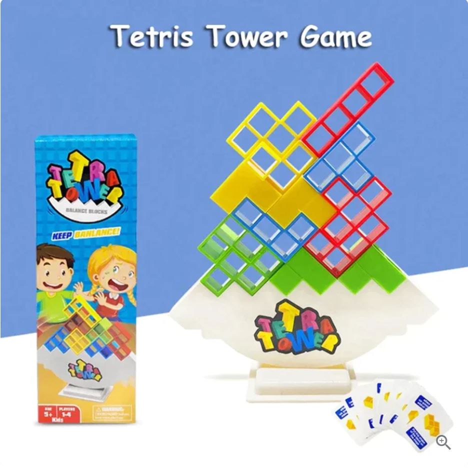 Team Tower Game For Kids & Adults