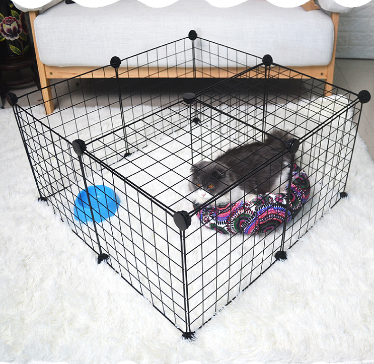 SafeHaven Metal Pet Fence for Cats & Puppies