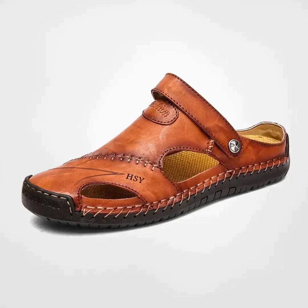 Sebas - Leather sandals for outdoor use