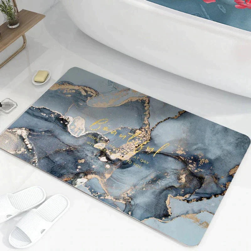 Tapis de bain en marbre HomeTod™