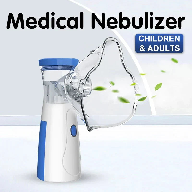 Nebulizador silencioso Pro™ | Encuentre alivio en cualquier momento y en cualquier lugar