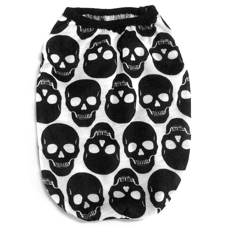 SkullStyle Cotton Leisure Wear for Pets