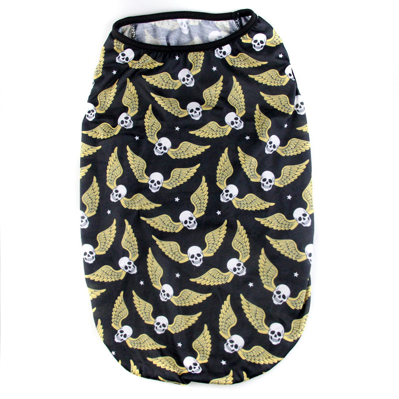 SkullStyle Cotton Leisure Wear for Pets