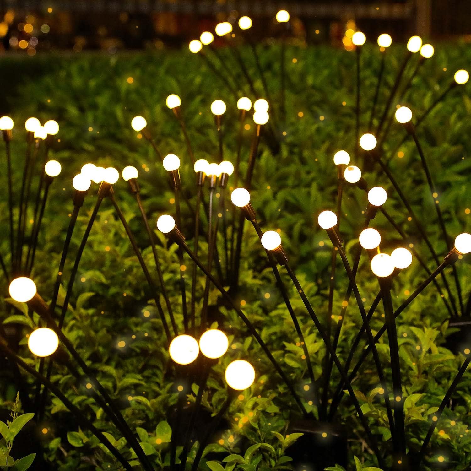 Luzes de Jardim Vaga-lume Alimentadas a Solar