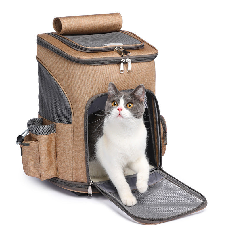 Carrello OrbitPaw - Borsa per animali domestici con capsula spaziale pieghevole portatile