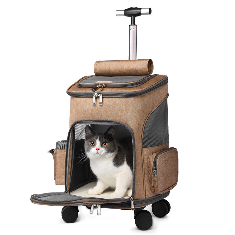 OrbitPaw Trolley - Geantă pentru animale de companie portabilă pliabilă tip capsulă spațială