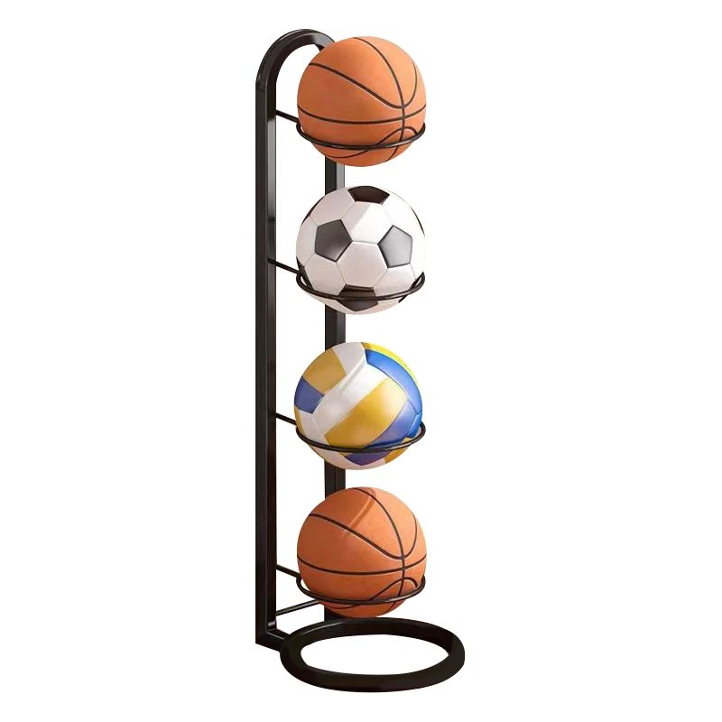 Elegante portaoggetti per palline sportive | Organizer per garage rimovibile