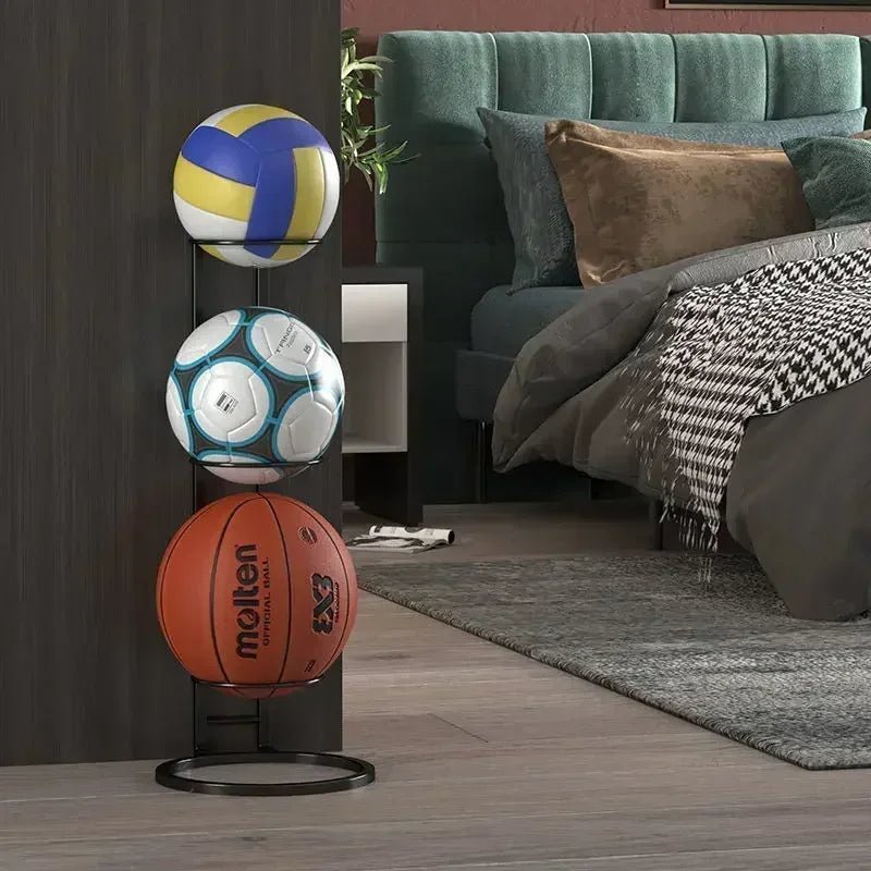 Elegante opbergrek voor sportballen | Verwijderbare garage-organizer