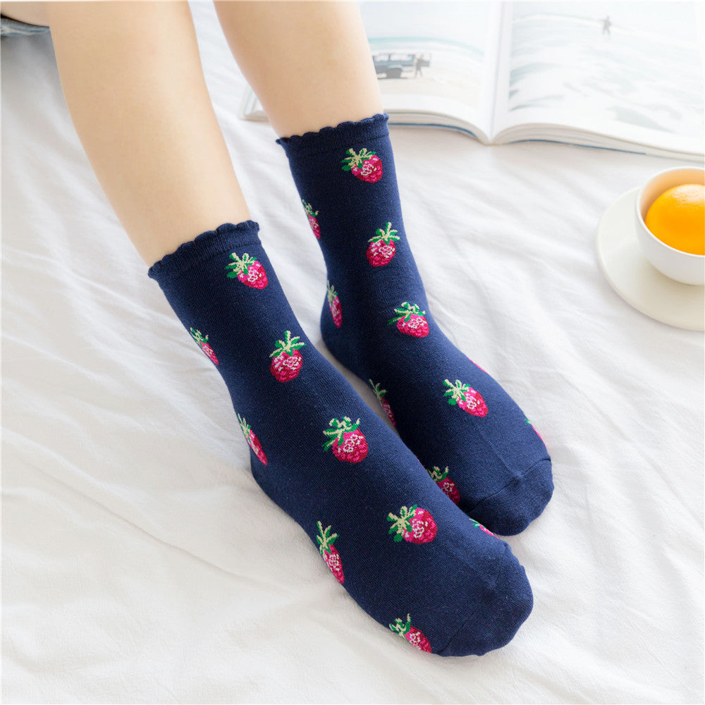 Erdbeermilch Socken