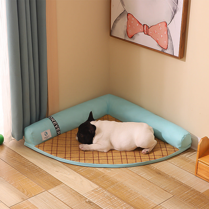 Chill Paws Oasis: cama para mascotas y tapete de juego refrescante para el verano