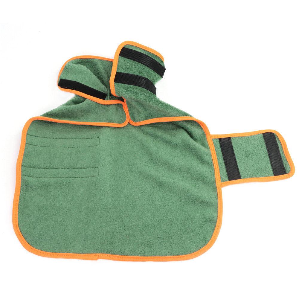 AquaDry Super Absorbent Pet Bathrobe